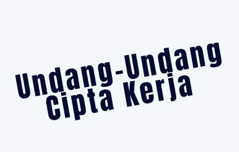 Uu Ciptakerja