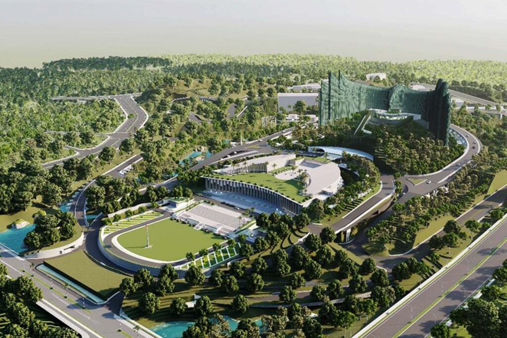 09082023 Desain Pembangunan Kantor Presiden Istana negara dan lapangan upacara pada Kawasan Istana Kepresidenan di IKN Dok Kementerian PUPR BPPW Kaltim