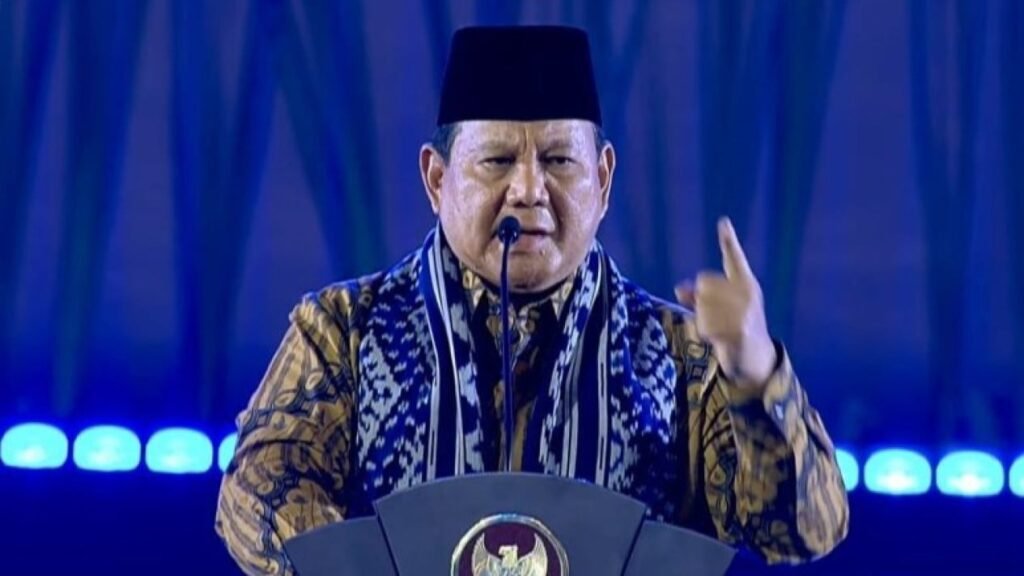 67702084bf100 presiden ri prabowo subianto berpidato dalam acara perayaan natal nasional 2024 di indonesia arena kompleks gelora bung karno jakarta sabtu 2812_1265_711