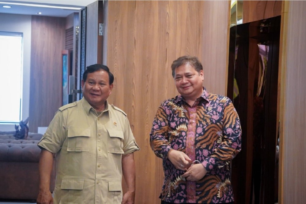 prabowo dan airlangga