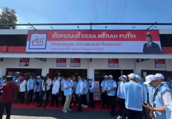 Peresmian-Koperasi-Desa-Merah-Putih-di-Desa-Bentangan-Wonosari-Klaten-Jawa-Tengah