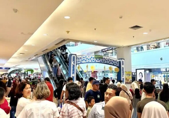 Suasana-Plaza-Medan-Fair-di-hari-pertama-Lebaran-2026