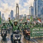 Frekuensinews-Ilustrasi-Pengemudi-Ojol-Melakukan-Pawai-Di-Jalan-Sudirman-2949089068